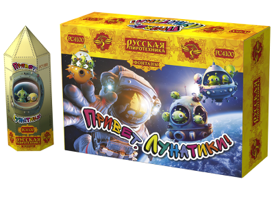 Привет, лунатики! Пиротехнический фонтан купить в Ветлуге | vetluga.salutsklad.ru