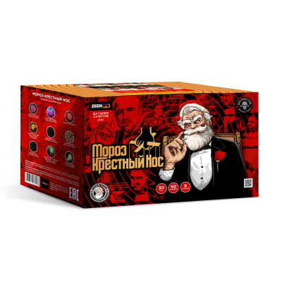 Мороз Крестный нос Батарея салютов купить в Ветлуге | vetluga.salutsklad.ru