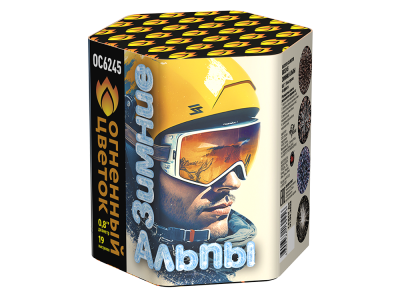 Зимние Альпы Батарея салютов купить в Ветлуге | vetluga.salutsklad.ru