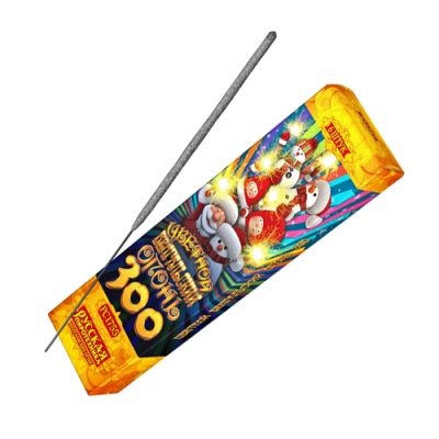 Цветной 300 мм. Бенгальские огни купить в Ветлуге | vetluga.salutsklad.ru